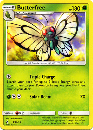 Unbroken Bonds - 004/214 - Butterfree