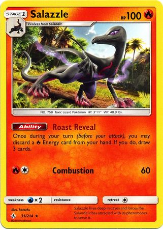 Unbroken Bonds - 031/214 - Salazzle
