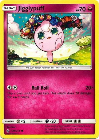 Unbroken Bonds - 134/214 - Jigglypuff