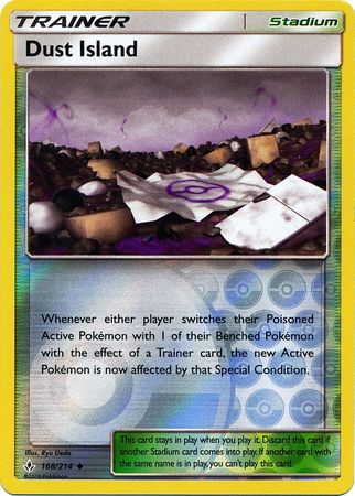 Unbroken Bonds - 168/214 - Dust Island - Reverse Holo
