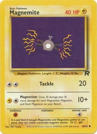 Team Rocket - 060/082 - Magnemite