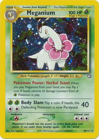 Neo Genesis - 010/111 - Meganium - Holo