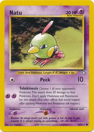Neo Genesis - 067/111 - Natu