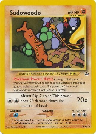 Neo Revelation - 026/064 - Sudowoodo