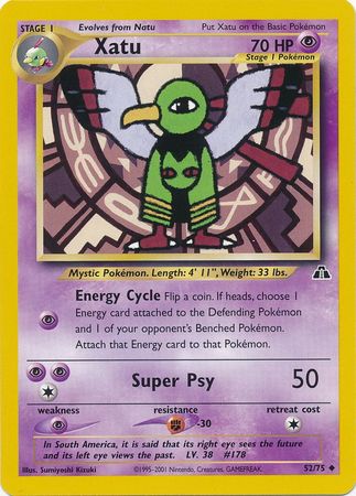 Neo Discovery - 052/075 - Xatu