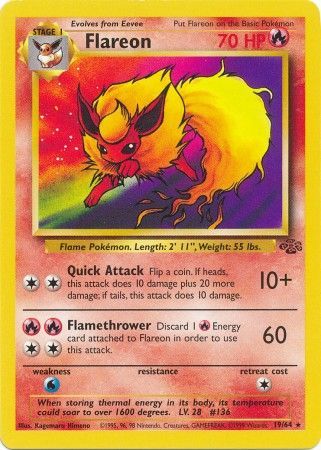 Jungle - 019/064 - Flareon