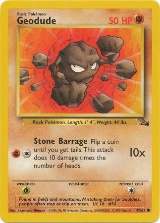 Fossil - 047/062 - Geodude