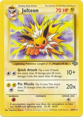 Jungle - 020/064 - Jolteon