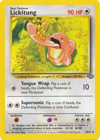 Jungle - 038/064 - Lickitung