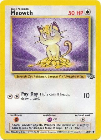 Jungle - 056/064 - Meowth