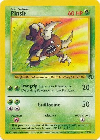 Jungle - 025/064 - Pinsir