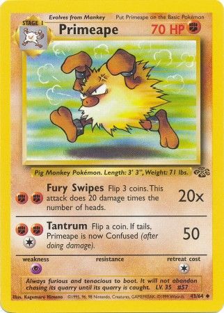 Jungle - 043/064 - Primeape
