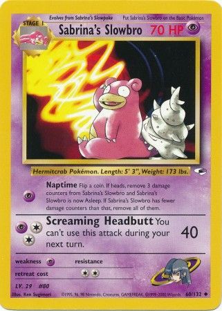 Gym Heroes - 060/132 - Sabrina's Slowbro