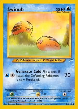 Neo Destiny - 084/105 - Swinub