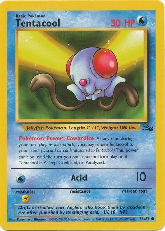 Fossil - 056/062 - Tentacool