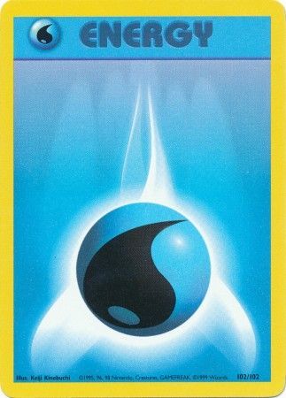 Base Set - 102/102 - Water Energy