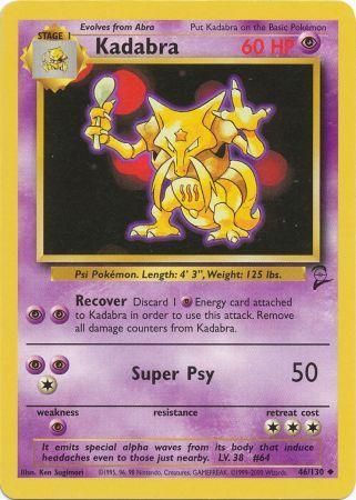 Base Set 2 - 046/130 - Kadabra