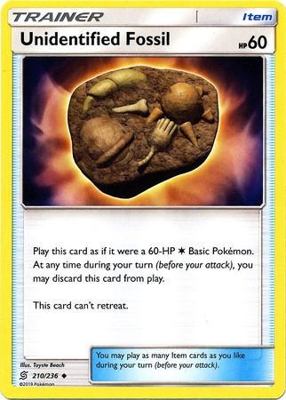 Unified Minds - 210/236 - Unidentified Fossil