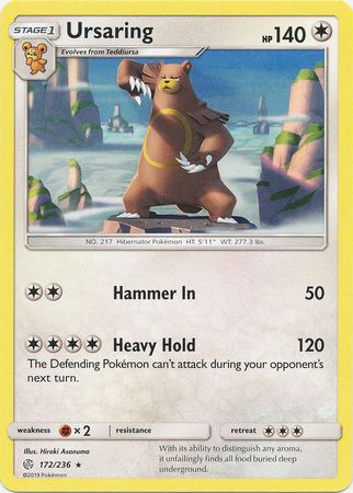 Cosmic Eclipse - 172/236 - Ursaring