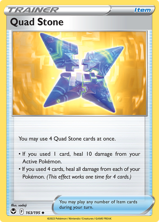 Silver Tempest - 163/195 - Quad Stone