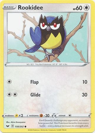 Sword & Shield - 150/202 - Rookidee