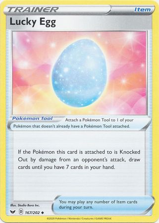 Sword & Shield - 167/202 - Lucky Egg