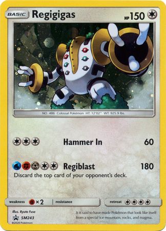 Black Star Promos - SM243 - Regigigas