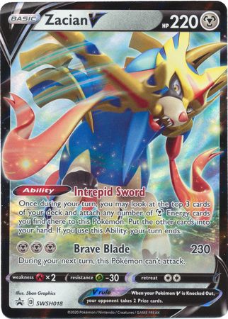 Black Star Promos - SWSH018 - Zacian V