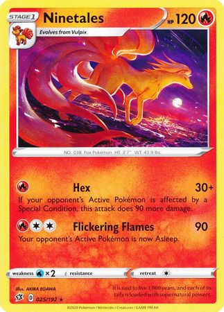 Rebel Clash - 025/192 - Ninetales