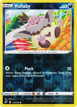 Rebel Clash - 119/192 - Vullaby - Reverse Holo