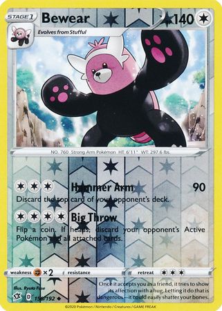 Rebel Clash - 150/192 - Bewear - Reverse Holo