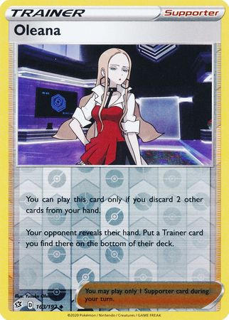 Rebel Clash - 163/192 - Oleana - Reverse Holo