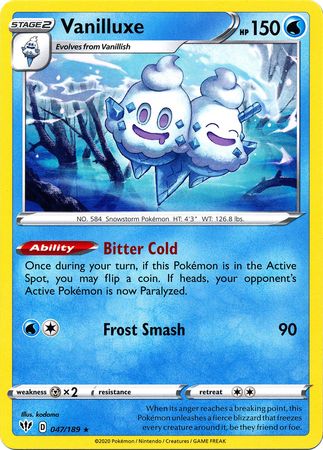 Darkness Ablaze - 047/189 - Vanilluxe