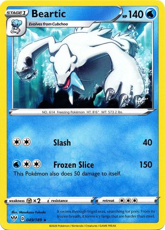 Darkness Ablaze - 049/189 - Beartic