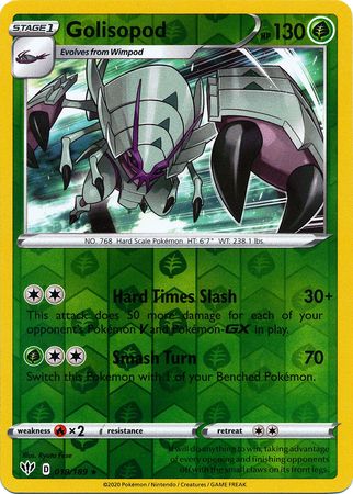 Darkness Ablaze - 018/189 - Golisopod - Reverse Holo