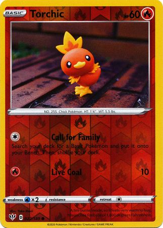 Darkness Ablaze - 022/189 - Torchic - Reverse Holo