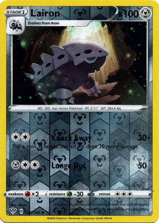 Darkness Ablaze - 122/189 - Lairon - Reverse Holo