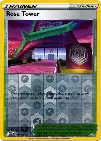 Darkness Ablaze - 169/189 - Rose Tower - Reverse Holo