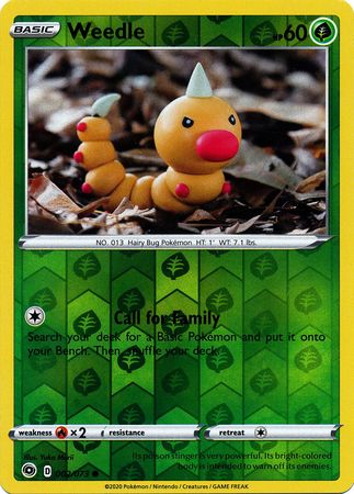 Champion's Path - 002/073 - Weedle - Reverse Holo