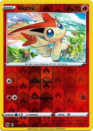 Champion's Path - 007/073 - Victini - Reverse Holo