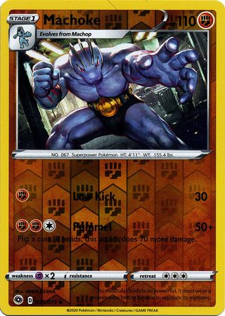 Champion's Path - 025/073 - Machoke - Reverse Holo