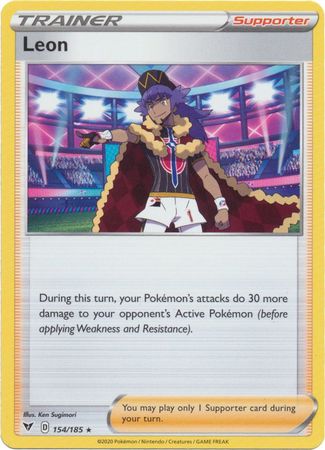 Vivid Voltage - 154/185 - Leon - Non Holo