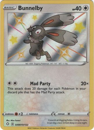 Shining Fates: Shiny Vault - SV097/SV122 - Bunnelby