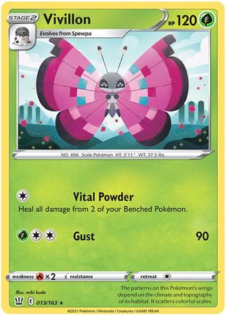 Battle Styles - 013/163 - Vivillon