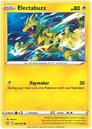Battle Styles - 044/163 - Electabuzz