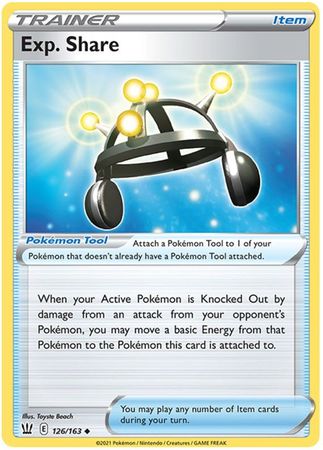 Battle Styles - 126/163 - Exp. Share