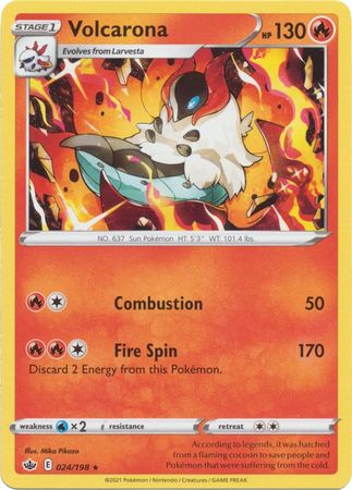 Chilling Reign - 024/198 - Volcarona