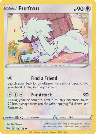 Chilling Reign - 126/198 - Furfrou
