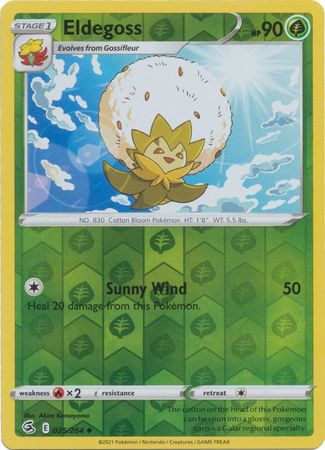 Fusion Strike - 025/264 - Eldegoss - Reverse Holo