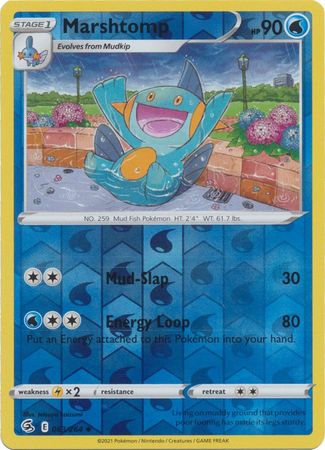 Fusion Strike - 063/264 - Marshtomp - Reverse Holo